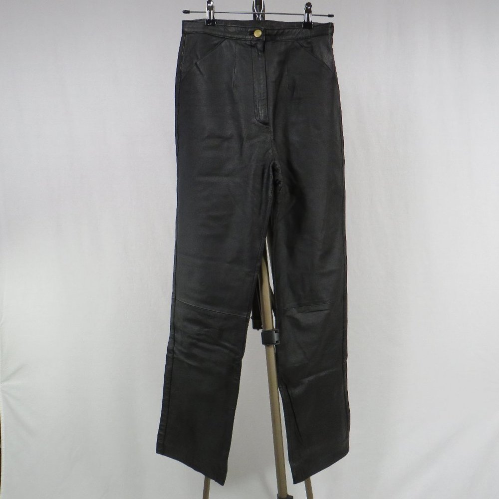 Modern Classics Black Leather Pants